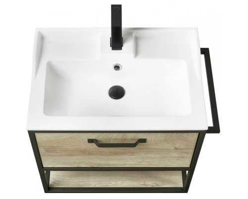 Тумба ЛОФТ ФАБРИК 65, дуб эндгрейн (под раковину ФАБИА 65, ОДРИ Round 62, ОДРИ Soft 42)