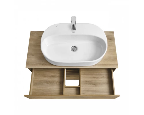 Тумба ЛИБЕРТИ 100, 2 ящ.,подвесная,дуб эльвезия (под р-ну ЭЛИНА 100,ЛОЛА 60,MILA 35,MILA 40,ОДРИ 42)