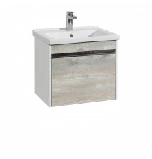 Тумба КАПРИ 60, подвесная, бетон пайн (под раковину МИРАНДА 60) 