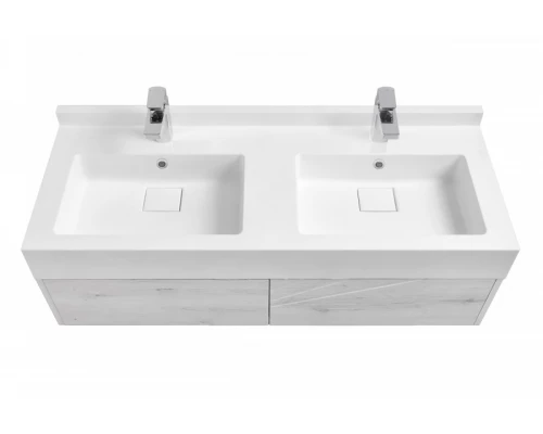 Тумба САКУРА 120, ольха наварра, бел. гл. (под раковину САКУРА 120)