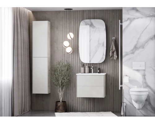 Шкаф СОХО 35, подвесной, слэйт, галька серая