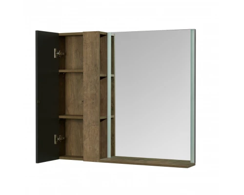 Шкаф ТЕРРА 35, подвесной, дуб кантри, антрацит