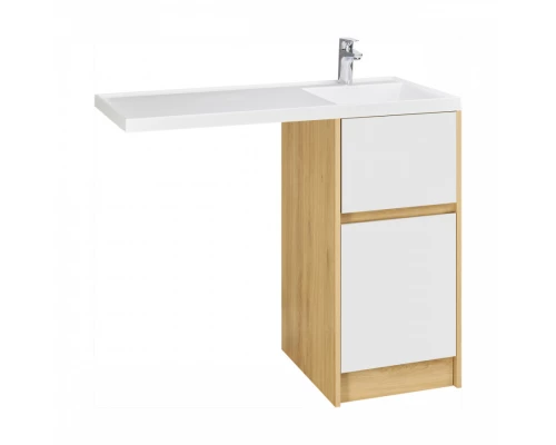 Фасады для тумбы ЛОНДРИ 40, компл. 2шт., белый