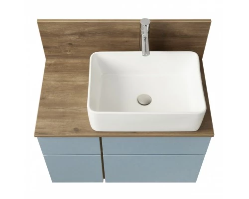 Тумба МИШЕЛЬ 80, дуб рустикальный, фьорд (под раковину ОДРИ 42, MILA 350, ЛОЛА 60)