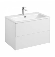 Тумба СОХО 75, белый глянец (под раковину ЭЛИНА 75)