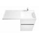 Тумба ЛОНДРИ 120 под с/маш 60, бел. (под раковину ЛОНДРИ 120)