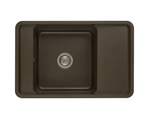 Мойка для кухни  Беллис 78 780x510x250 мм, прямоуг., кофе