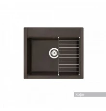 Мойка для кухни  Делия 60 602х517х218 мм, кофе
