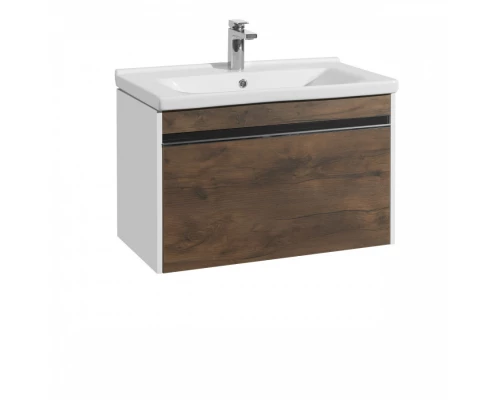 Тумба КАПРИ 80, таксония темная (под раковину МИРАНДА 80)