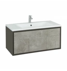 Тумба УЭЛЬС 100, графит (под раковину БРУК 100)