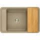 Мойка для кухни  Беллис 78 780x510x250 мм, прямоуг., серый шелк