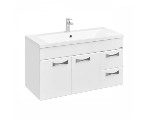 Тумба ДИОР 100, белая (под раковину АЙРИС 100, АЙРИС М 100, ПРЕМЬЕР М 100)