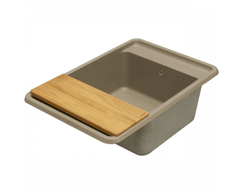 Мойка для кухни  Беллис 78 780x510x250 мм, прямоуг., серый шелк