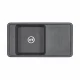 Мойка для кухни  Беллис 97 970x510x250 мм, прямоуг., графит