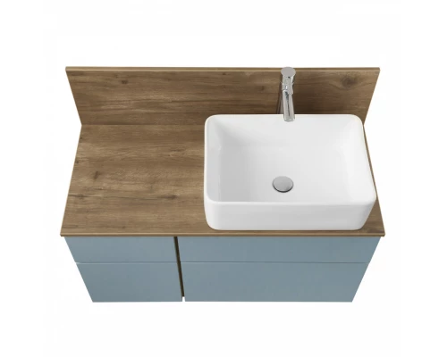 Тумба МИШЕЛЬ 100, дуб рустикальный, фьорд (под раковину ОДРИ 42, MILA 350. ЛОЛА 60)