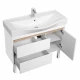 Тумба НОРТОН 100, белая (под раковину БЕВЕРЛИ 100)