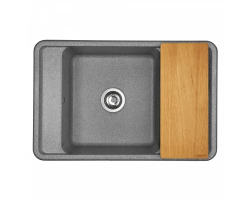 Мойка для кухни  Беллис 78 780x510x250 мм, прямоуг., серый