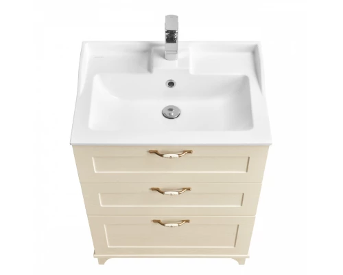 Тумба ЛЕОН 65 H, дуб беж. (под раковину ФАБИА 65)