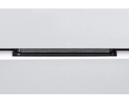 Тумба РЕНЕ 60, белая, грецкий орех (под раковину МИРАНДА 60) 