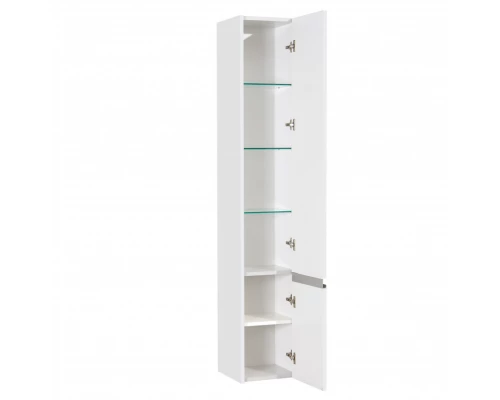 Шкаф-колонна КАПРИ 30, подвесная, правый, белая