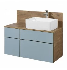 Тумба МИШЕЛЬ 100, дуб рустикальный, фьорд (под раковину ОДРИ 42, MILA 350. ЛОЛА 60)