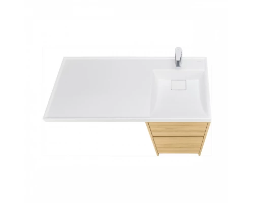 Тумба без фасада ЛОНДРИ 40 (под раковину ЛОНДРИ 105), под с/маш., дуб сантана