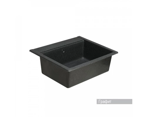 Мойка для кухни  Делия 60 602х517х218 мм, графит