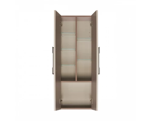 Шкаф-колонна АР-ДЕКО 40,  двустворчатая, подвесная, кашемир