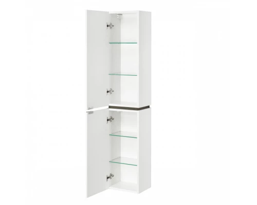 Шкаф-колонна СКАЙ 30, подвесная, левая, белая