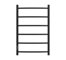 Полотенцесушитель электрический APEXTERMO Корона CR00085BM 800x500, черный матовый