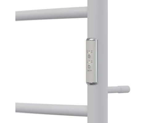 Полотенцесушитель электрический APEXTERMO Корона CR01164WM 600x400 с полкой, белый матовый