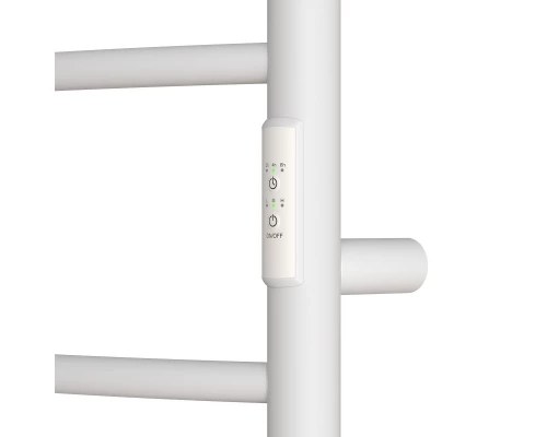 Полотенцесушитель электрический APEXTERMO Корона CR01184WM 800x400 с полкой, белый матовый