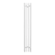 Полотенцесушитель электрический APEXTERMO Дельта DL10122WM 1200x140 с крючками, белый матовый