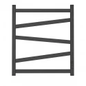 Полотенцесушитель электрический APEXTERMO Генезис GN00165BM 600x500, черный матовый