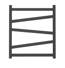 Полотенцесушитель электрический APEXTERMO Генезис GN00165BM 600x500, черный матовый