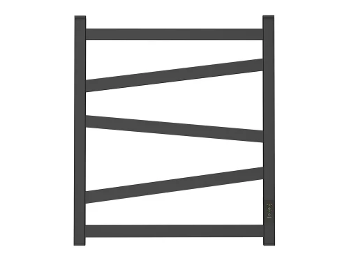 Полотенцесушитель электрический APEXTERMO Генезис GN00165BM 600x500, черный матовый