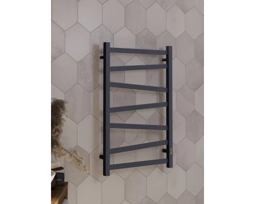 Полотенцесушитель электрический APEXTERMO Генезис GN00185BM 800x500, черный матовый