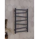 Полотенцесушитель электрический APEXTERMO Генезис GN00185BM 800x500, черный матовый