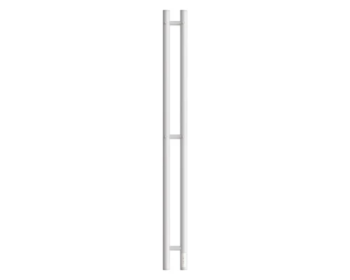 Полотенцесушитель электрический APEXTERMO Луна LN10111WM 1100x80 с крючками, белый матовый