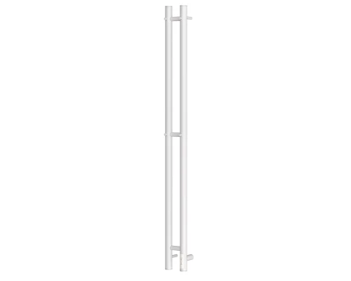 Полотенцесушитель электрический APEXTERMO Луна LN10111WM 1100x80 с крючками, белый матовый