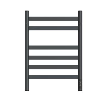 Полотенцесушитель электрический APEXTERMO Сфера SF10164GF 600x400 с крючками, графит металлик