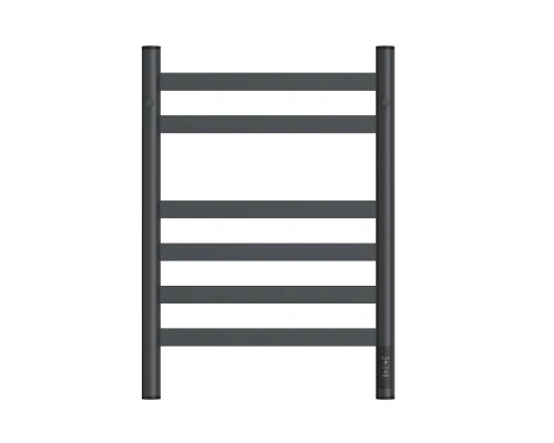 Полотенцесушитель электрический APEXTERMO Сфера SF10164GF 600x400 с крючками, графит металлик