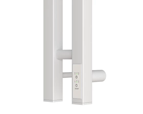 Полотенцесушитель электрический APEXTERMO Сириус SR10111WM 1100x80 с крючками, белый матовый