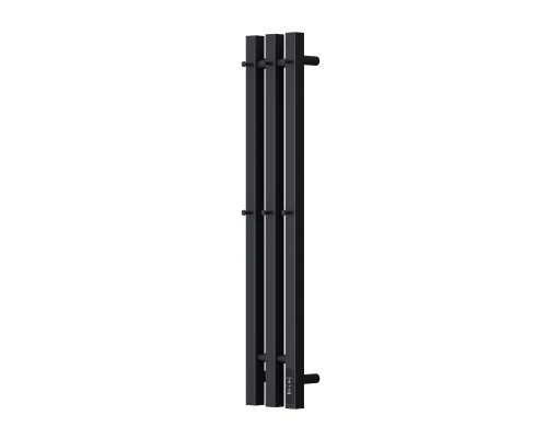 Полотенцесушитель электрический APEXTERMO Сириус Лайт SR10182BL 800x120 с крючками, черный