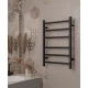 Полотенцесушитель электрический APEXTERMO Стелла ST00164BM 600x400, черный матовый