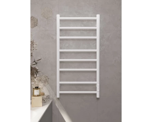 Полотенцесушитель электрический APEXTERMO Стелла ST00184WM 800x400, белый матовый