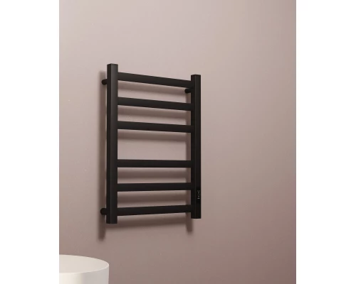 Полотенцесушитель электрический APEXTERMO Терра TR00164BM 600x400, черный матовый