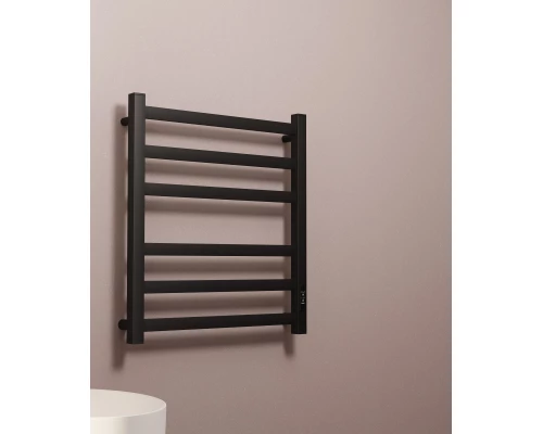 Полотенцесушитель электрический APEXTERMO Терра TR00165BM 600x500, черный матовый