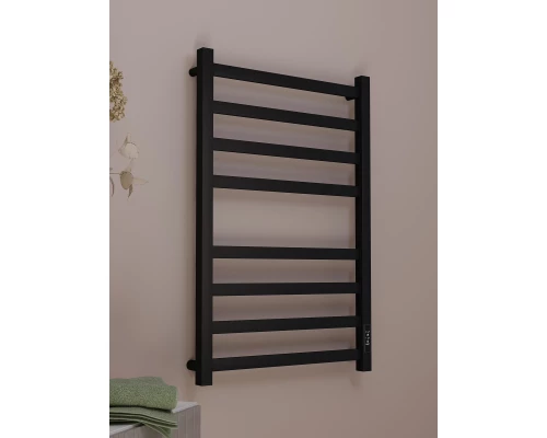 Полотенцесушитель электрический APEXTERMO Терра TR00185BM 800x500, черный матовый