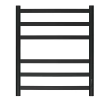 Полотенцесушитель электрический APEXTERMO Умбра UM00165BM 600x500, черный матовый